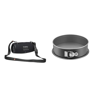 JBL Xtreme 3 Musikbox in Schwarz – Wasserdichter & Original Kaiser Inspiration Springform 26 cm rund, Flachboden, runde Backform, Kuchenform antihaftbeschichtet, auslaufsicher im Sale